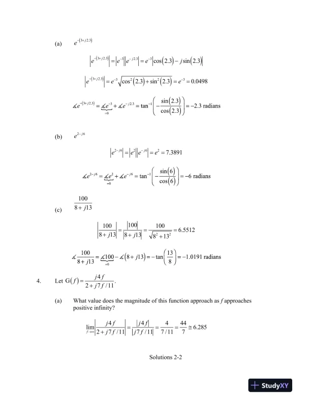 Solution Manual for Signals and Systems, 3rd Edition - Page 3 preview image