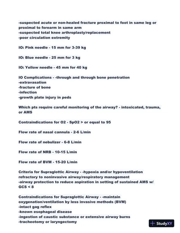 2024 REMS Clinical Guidelines Practice Exam with Answers (190 Solved Questions) - Page 3 preview image