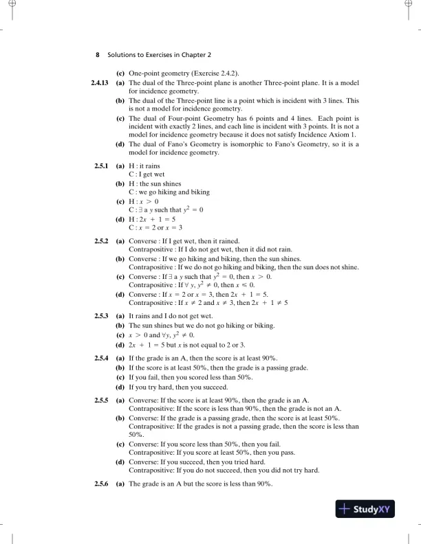 Solution Manual for Foundations of Geometry, 2nd Edition - Page 11 preview image