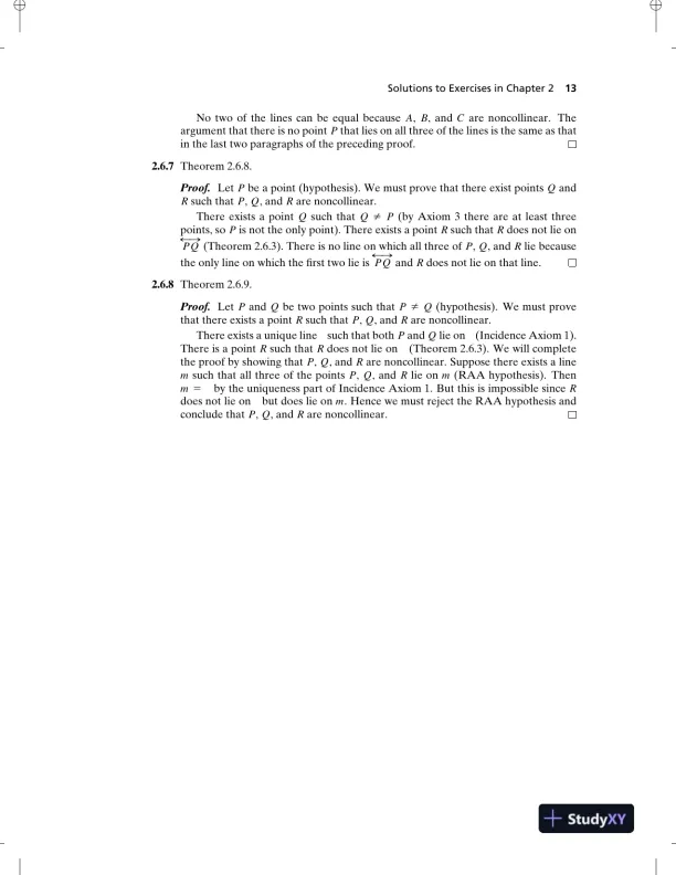 Solution Manual for Foundations of Geometry, 2nd Edition - Page 16 preview image