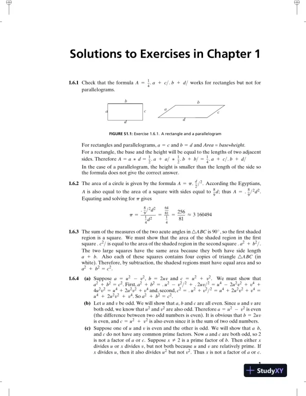 Solution Manual for Foundations of Geometry, 2nd Edition - Page 4 preview image
