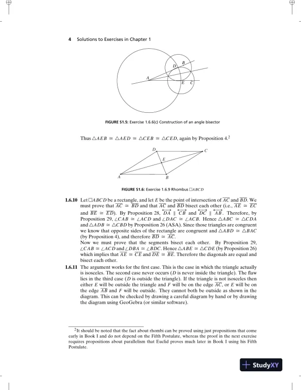 Solution Manual for Foundations of Geometry, 2nd Edition - Page 7 preview image
