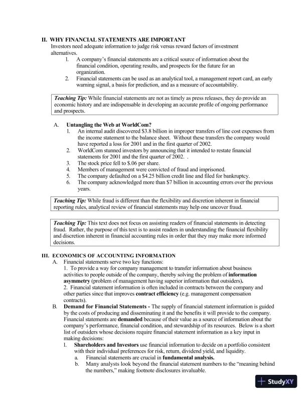 Solution Manual for Financial Reporting and Analysis, 6th Edition - Page 4 preview image