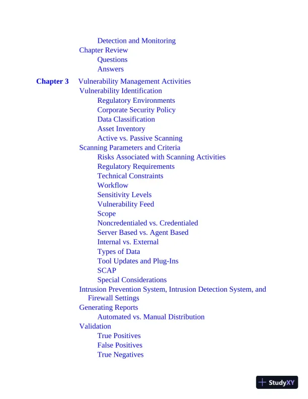 CompTIA CySA+ Cybersecurity Analyst Certification CS0-002 All-in-One Exam Guide (2021) - Page 16 preview image