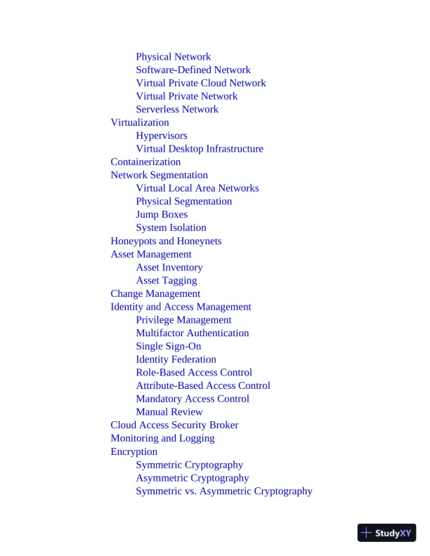 CompTIA CySA+ Cybersecurity Analyst Certification CS0-002 All-in-One Exam Guide (2021) - Page 21 preview image