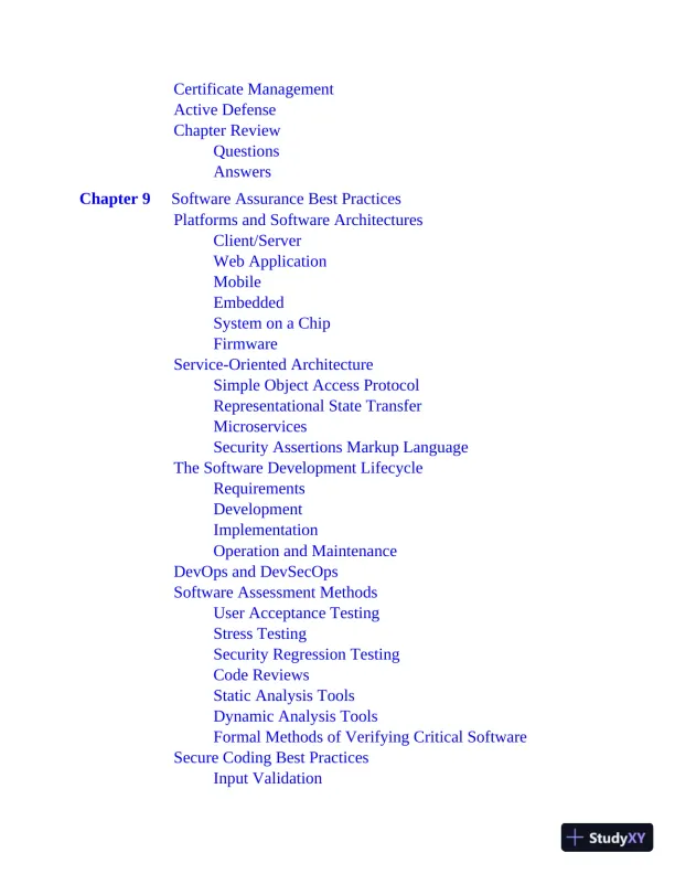 CompTIA CySA+ Cybersecurity Analyst Certification CS0-002 All-in-One Exam Guide (2021) - Page 22 preview image