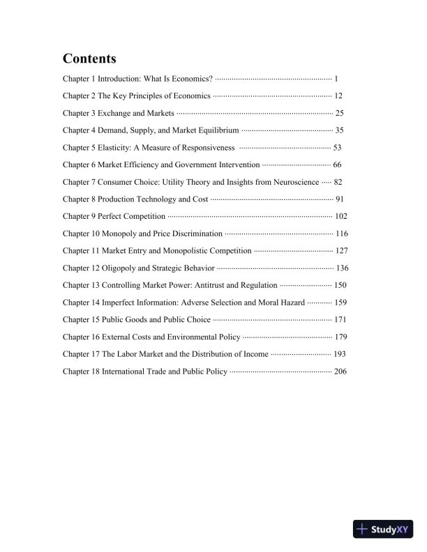 Solution Manual for Microeconomics Principles, Applications and Tools, 10th Edition - Page 3 preview image