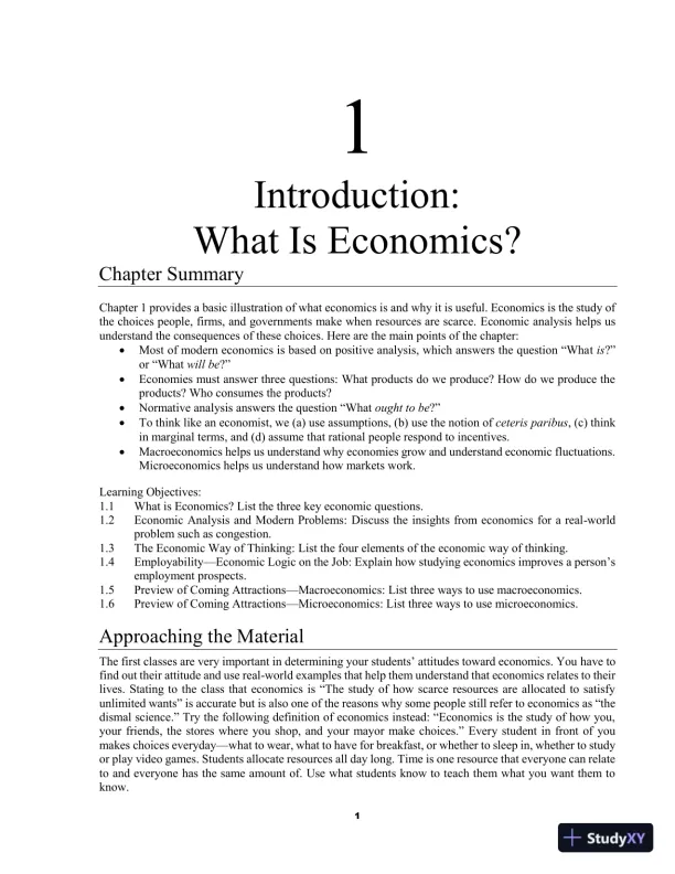 Solution Manual for Microeconomics Principles, Applications and Tools, 10th Edition - Page 4 preview image