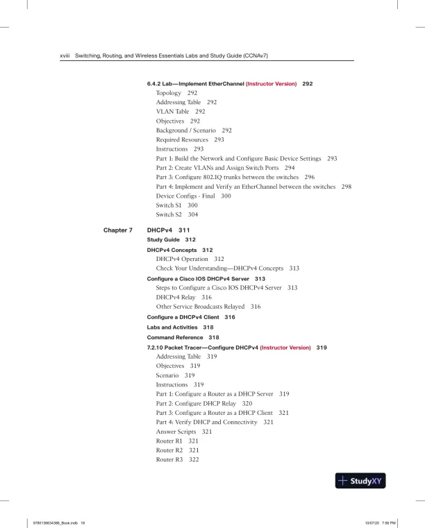 Lecture Notes for CCNA 2 v7 Labs and Study Guide - Page 17 preview image