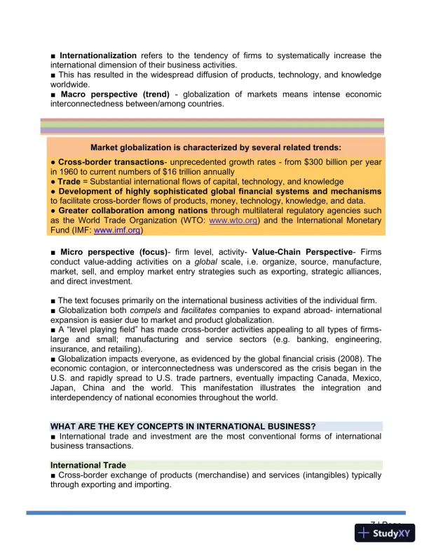 Solution Manual for International Business The New Realities, 5th Edition - Page 9 preview image