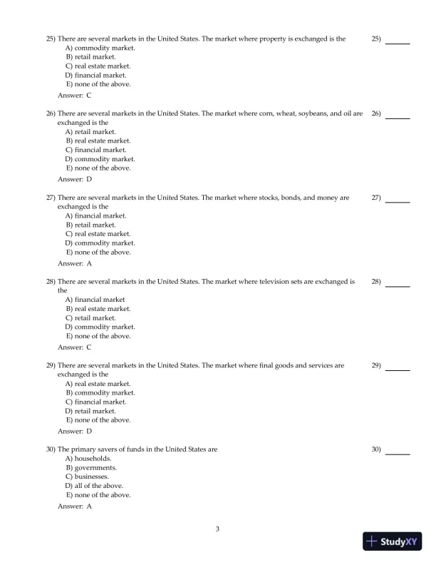 Entrepreneurial Finance, 6th Edition Test Bank - Page 4 preview image