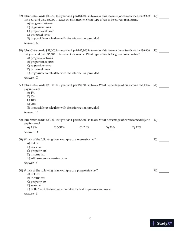 Entrepreneurial Finance, 6th Edition Test Bank - Page 8 preview image