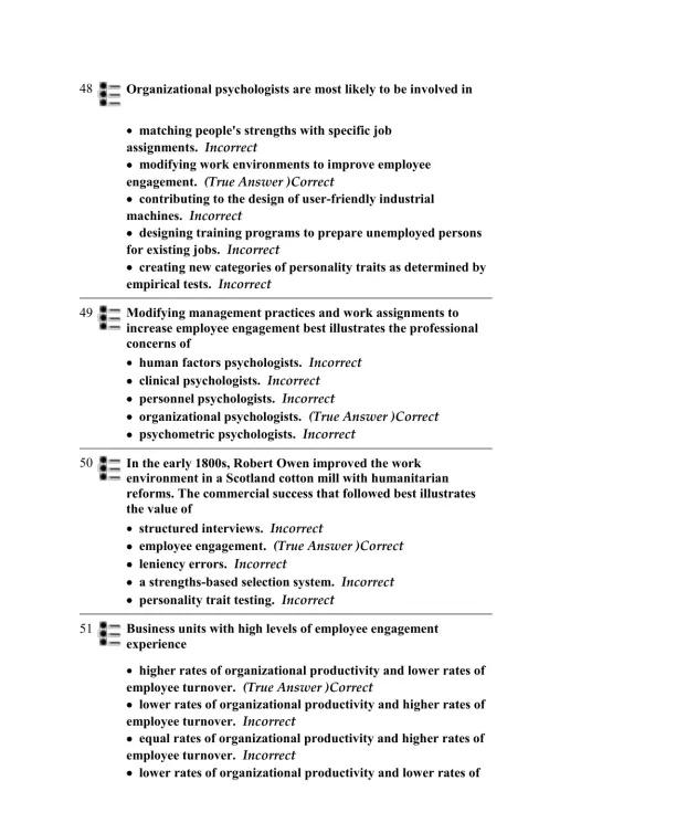 Test Bank For Myers' Psychology for AP, 1st Edition - Page 13 preview image