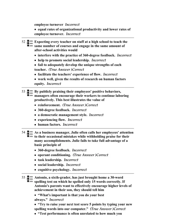 Test Bank For Myers' Psychology for AP, 1st Edition - Page 14 preview image
