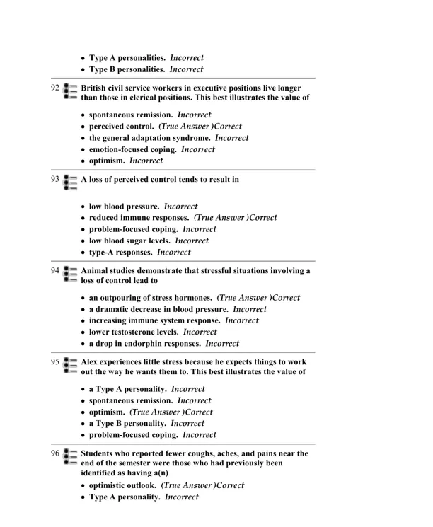 Test Bank For Myers' Psychology for AP, 1st Edition - Page 23 preview image