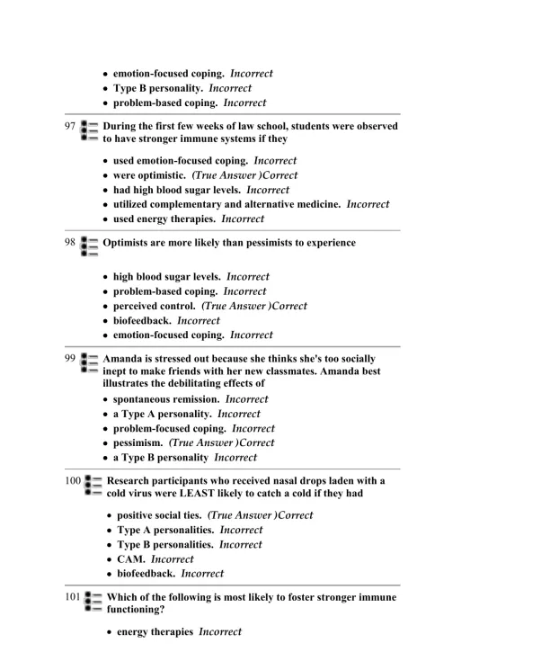 Test Bank For Myers' Psychology for AP, 1st Edition - Page 24 preview image