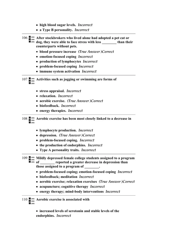 Test Bank For Myers' Psychology for AP, 1st Edition - Page 26 preview image