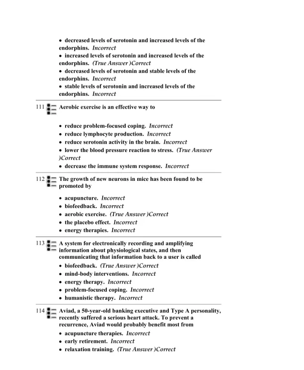 Test Bank For Myers' Psychology for AP, 1st Edition - Page 27 preview image