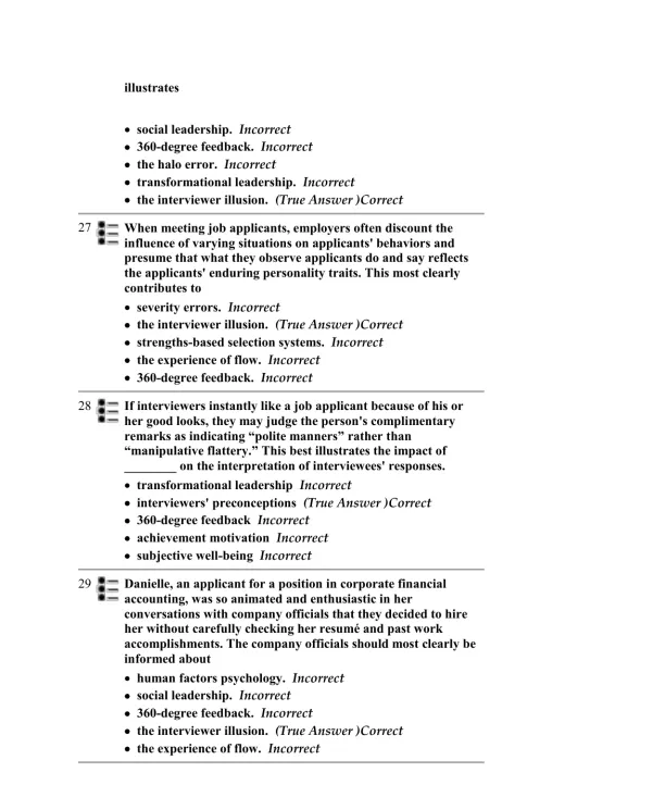 Test Bank For Myers' Psychology for AP, 1st Edition - Page 8 preview image