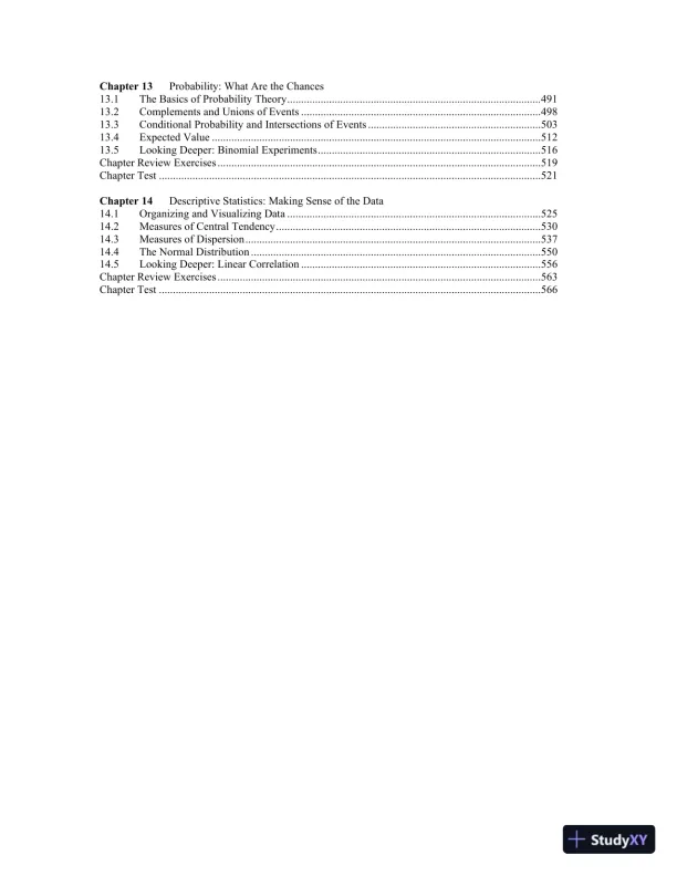 Solution Manual for Mathematics All Around, 6th Edition - Page 5 preview image