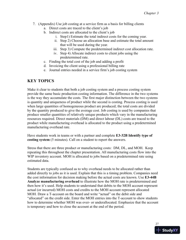 Class Notes for Managerial Accounting, Second Canadian Edition - Page 30 preview image