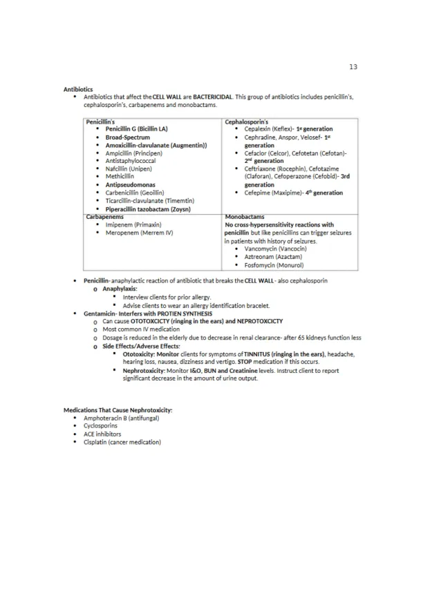 NCLEX Key Concepts - Page 13 preview image