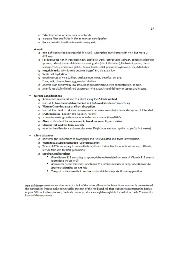 NCLEX Key Concepts - Page 17 preview image