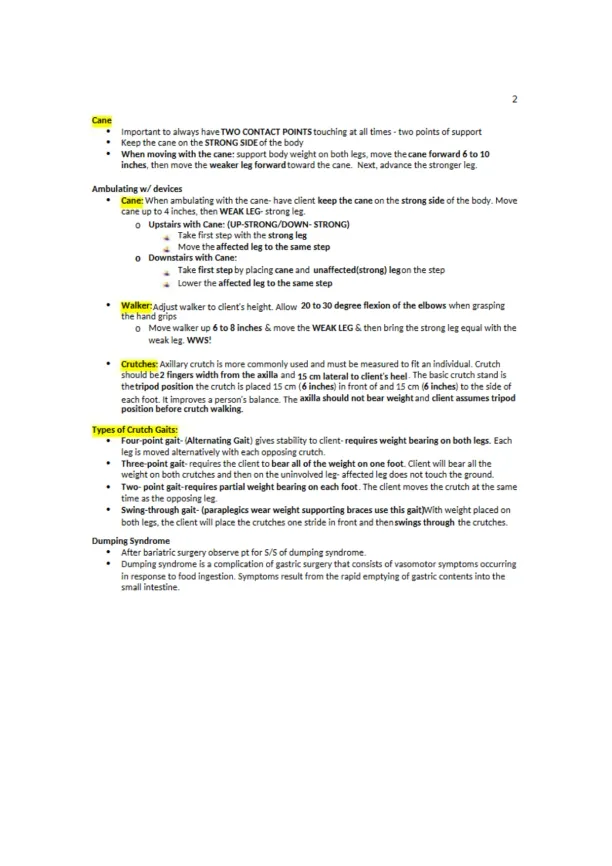 NCLEX Key Concepts - Page 2 preview image