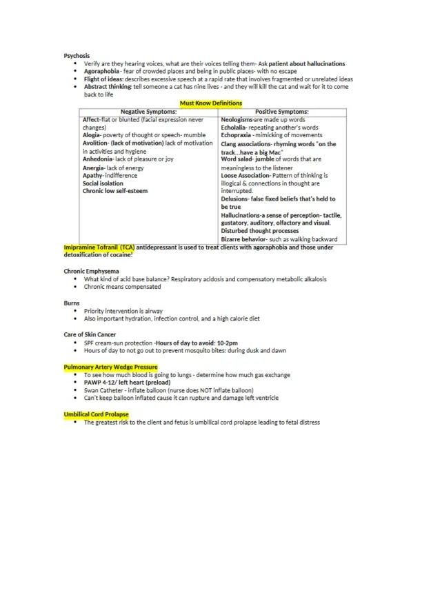 NCLEX Key Concepts - Page 46 preview image