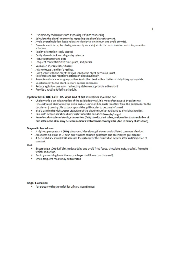 NCLEX Key Concepts - Page 6 preview image