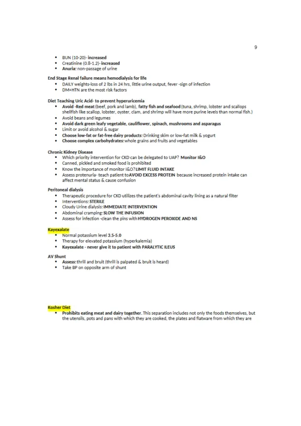 NCLEX Key Concepts - Page 9 preview image