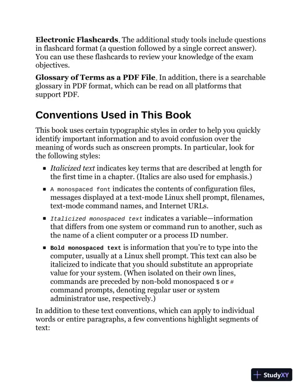 LPI Linux Essentials Study Guide: Exam 010 v1.6, 3rd Edition (2020) - Page 25 preview image
