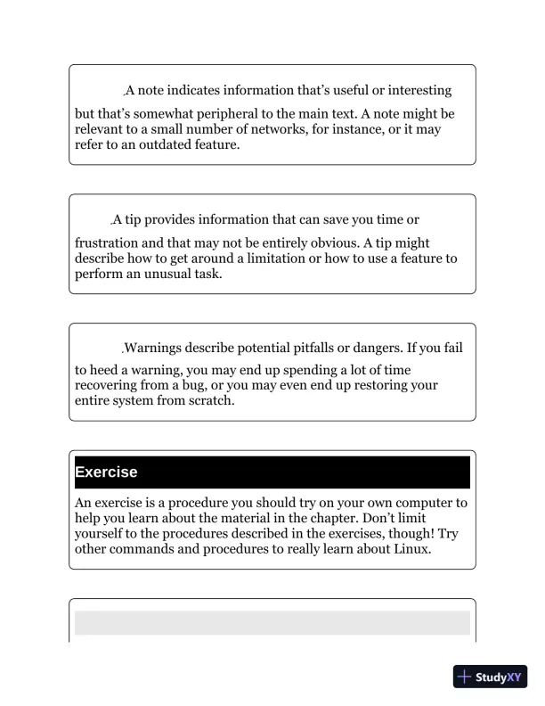 LPI Linux Essentials Study Guide: Exam 010 v1.6, 3rd Edition (2020) - Page 26 preview image