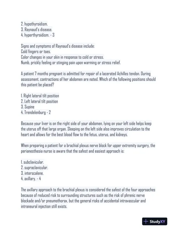 CPAN Pharmacology Practice Exam With Answers (302 Solved Questions) - Page 11 preview image