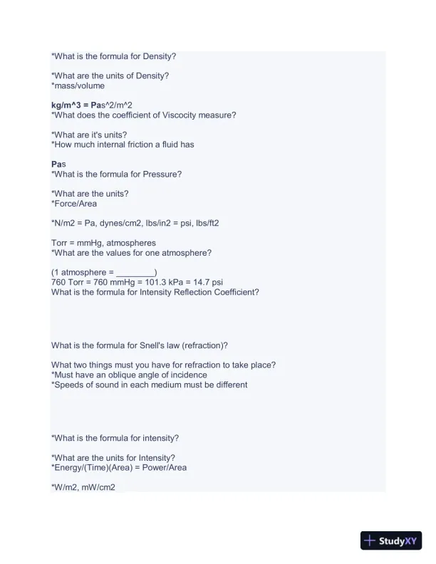 Core Sonography Canada Practice Exam with Answers (170 Solved Questions) - Page 5 preview image