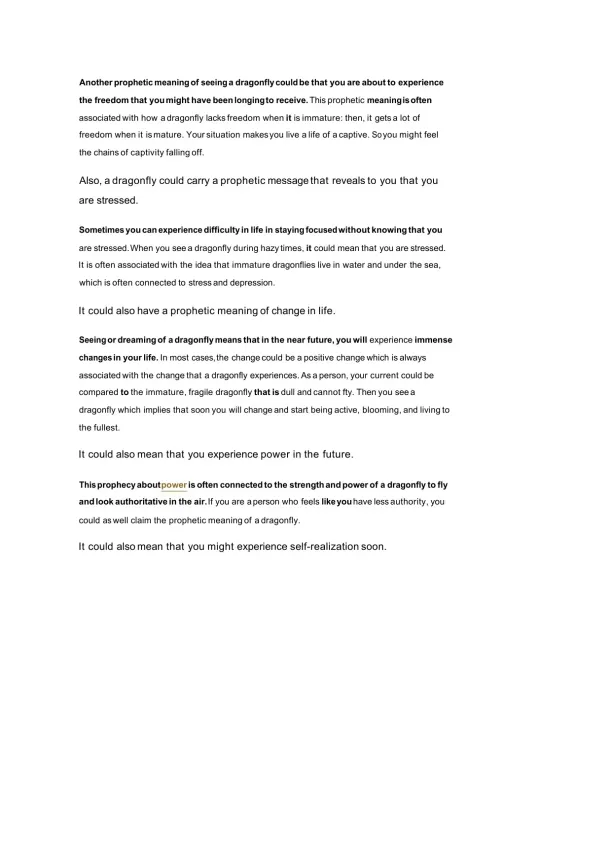 The Spiritual and Biblical Meaning of Dragonflies - Page 3 preview image