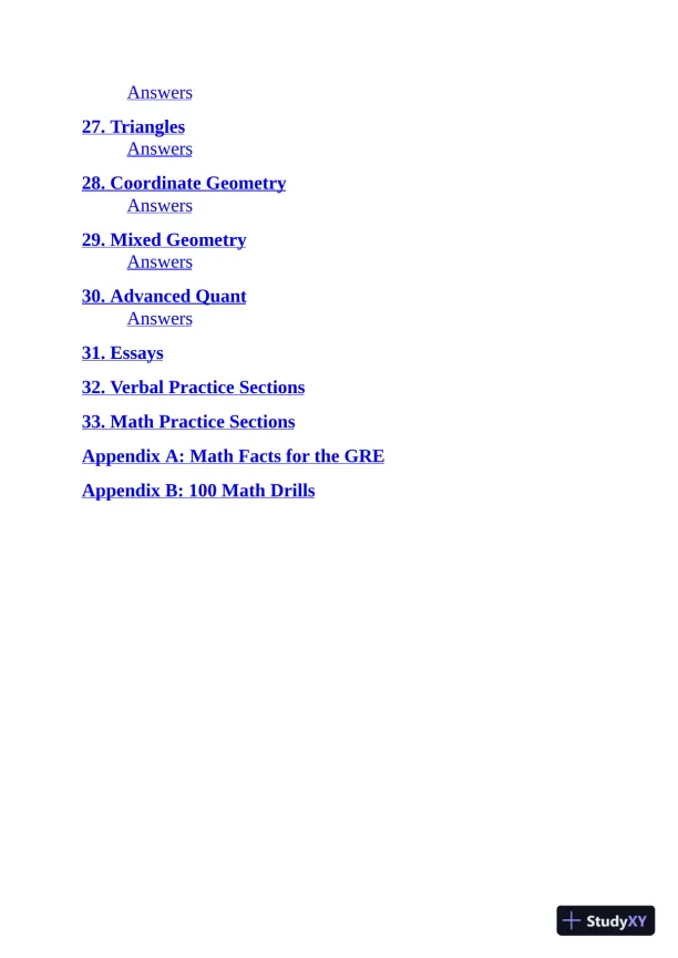 5 lb. Book of GRE Practice Problems: 1,800+ Practice Problems in Book and Online (2018) - Page 10 preview image