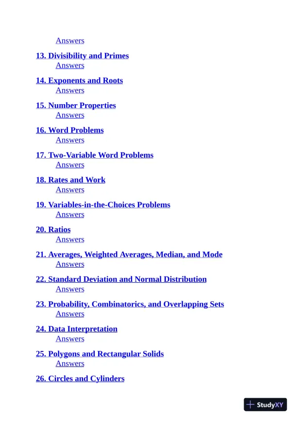 5 lb. Book of GRE Practice Problems: 1,800+ Practice Problems in Book and Online (2018) - Page 9 preview image