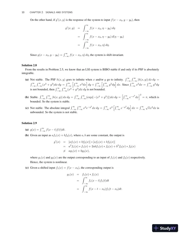 Solution Manual for Medical Imaging Signals and Systems, 2nd Edition - Page 12 preview image