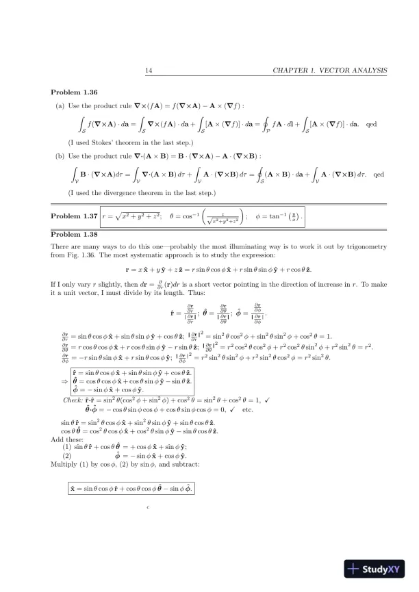 Solution Manual For Introduction To Electrodynamics, 4th Edition - Page 14 preview image