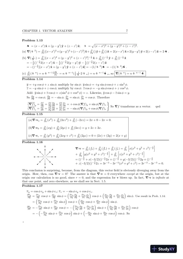 Solution Manual For Introduction To Electrodynamics, 4th Edition - Page 7 preview image