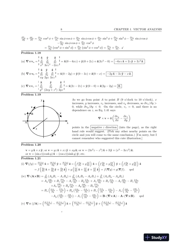 Solution Manual For Introduction To Electrodynamics, 4th Edition - Page 8 preview image