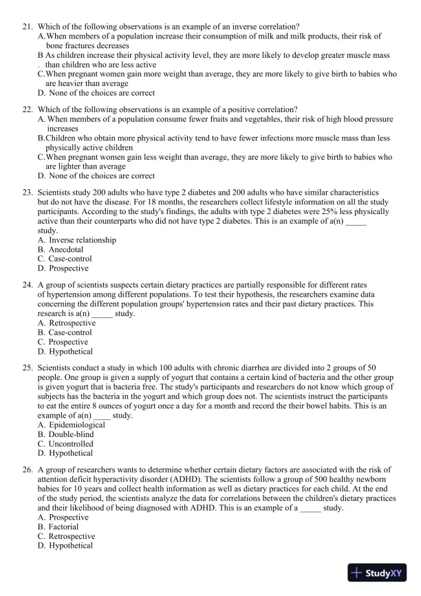 Nutrition for Healthy Living 1st Edition 2011 Test Bank - Page 22 preview image