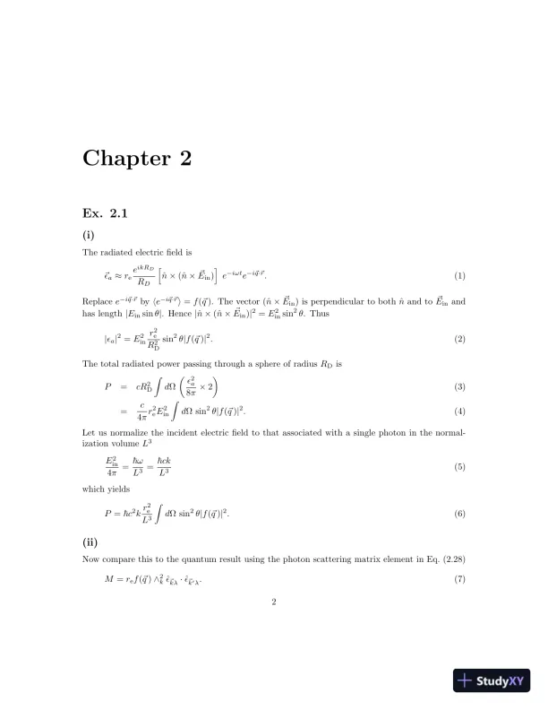 Solution Manual for Modern Condensed Matter Physics, 1st Edition - Page 3 preview image