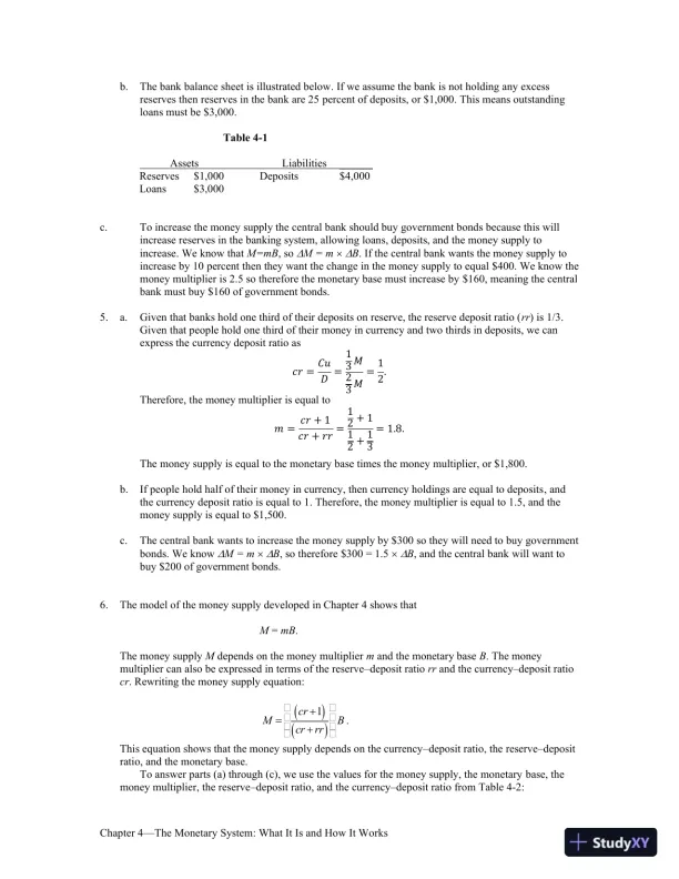 Solution Manual For Macroeconomics Ninth Edition - Page 26 preview image