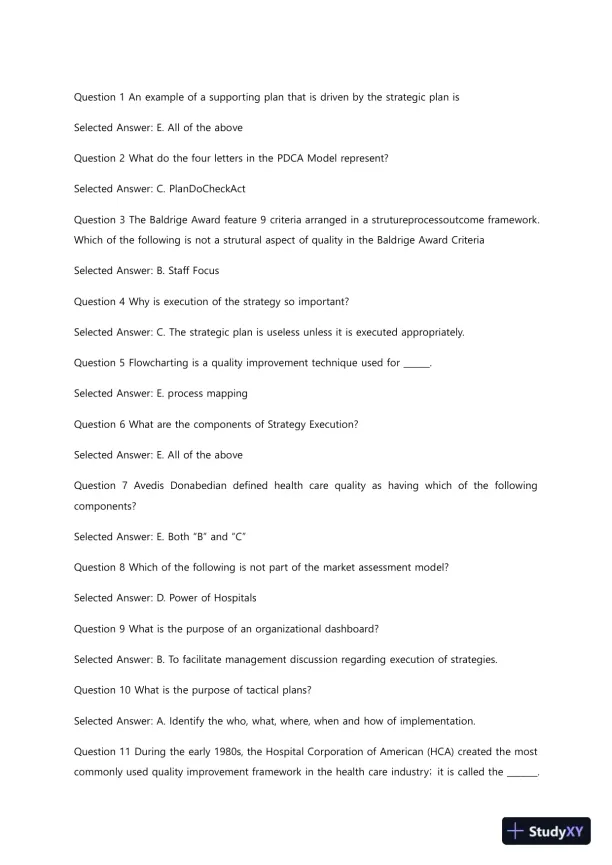 Liberty University BUSI 311 Quiz 3 Complete Solutions Correct Answers Key - Page 4 preview image