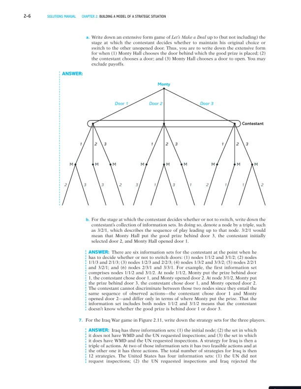 Games, Strategies, and Decision Making Second Edition Solution Manual - Page 7 preview image
