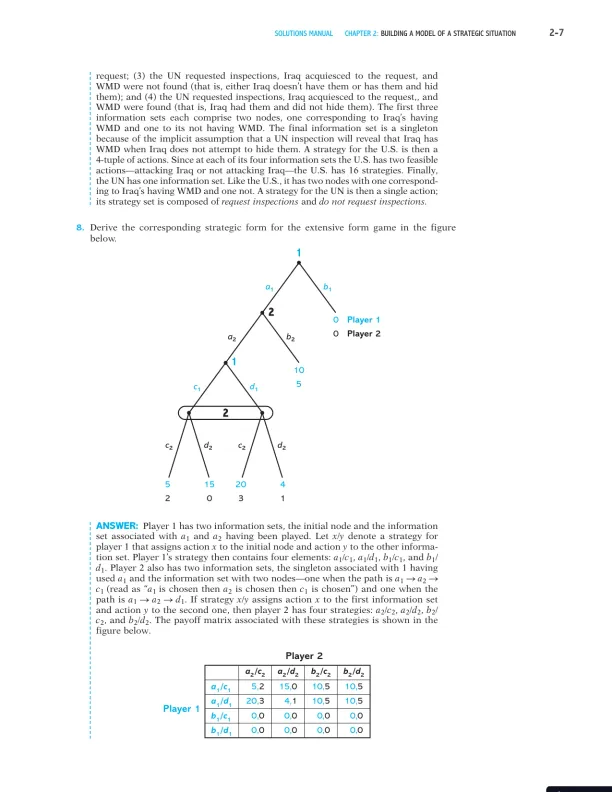 Games, Strategies, and Decision Making Second Edition Solution Manual - Page 8 preview image