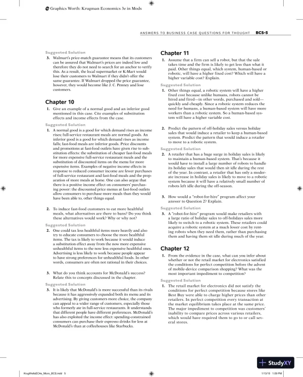 Microeconomics: Fourth Edition Solution Manual - Page 6 preview image