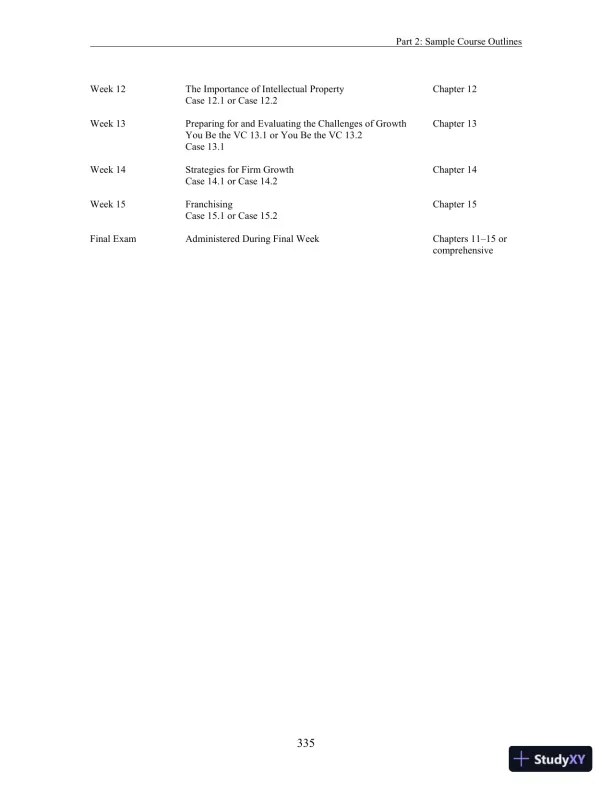 Entrepreneurship: Successfully Launching New Ventures, 6th Edition Solution Manual - Page 11 preview image